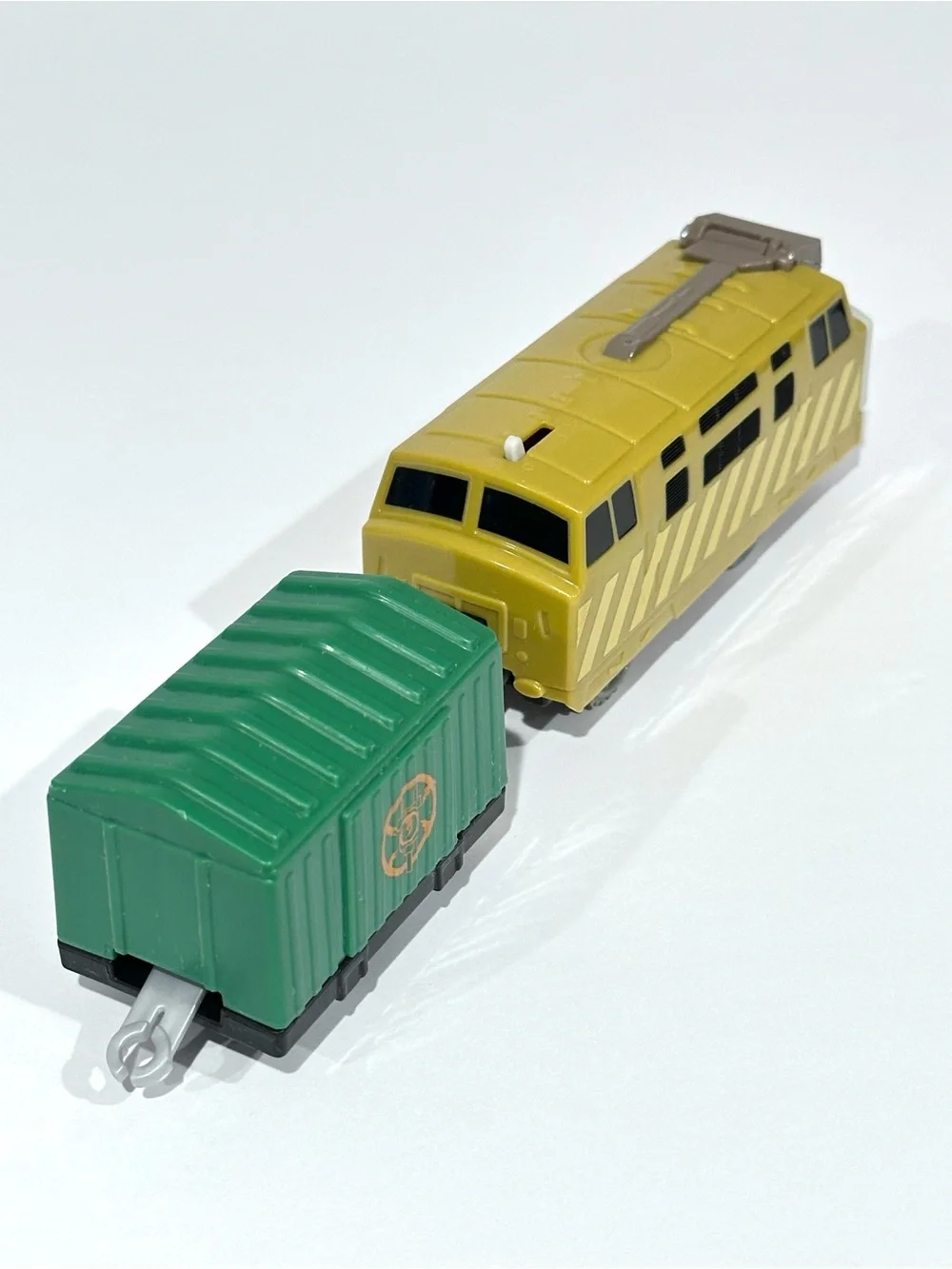Thomas & Friends Motorized TrackMaster Diesel 10 with Cargo Car